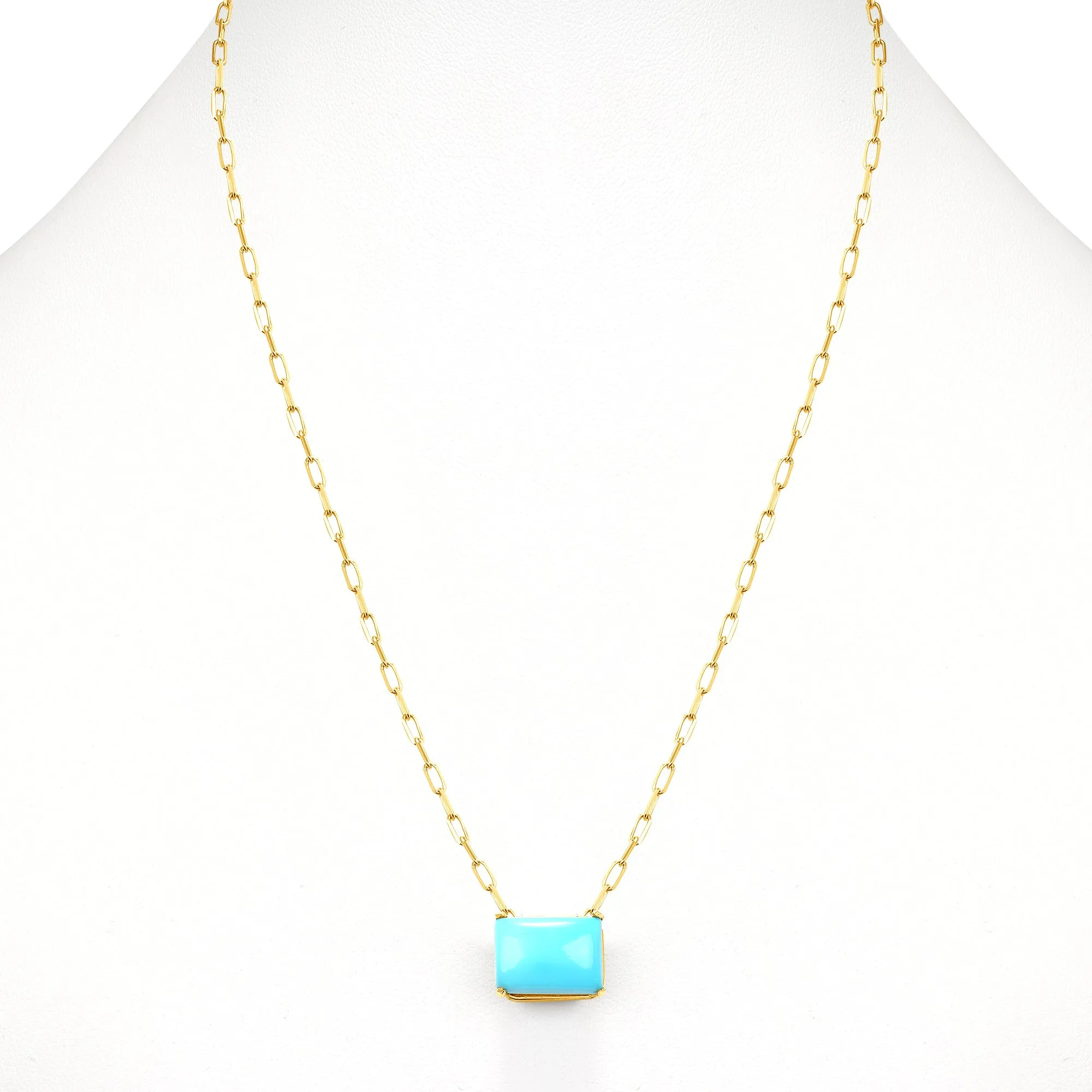 3 Layers Necklace of Turquoise