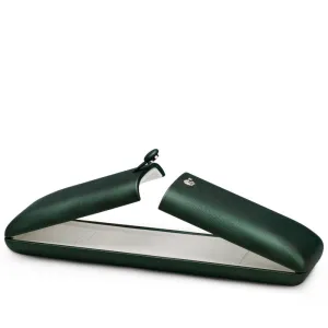 Emerald Green PU leather Bracelet Chain Gift Box H109