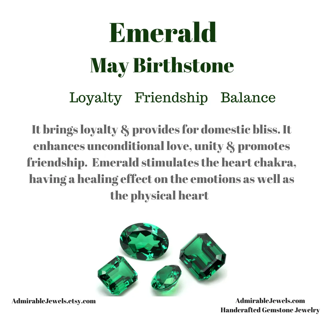 Emerald Pear Briolette Necklace