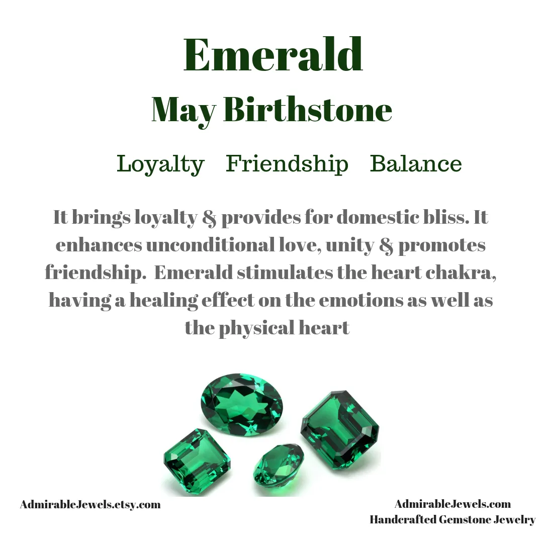Emerald Pendant Necklace