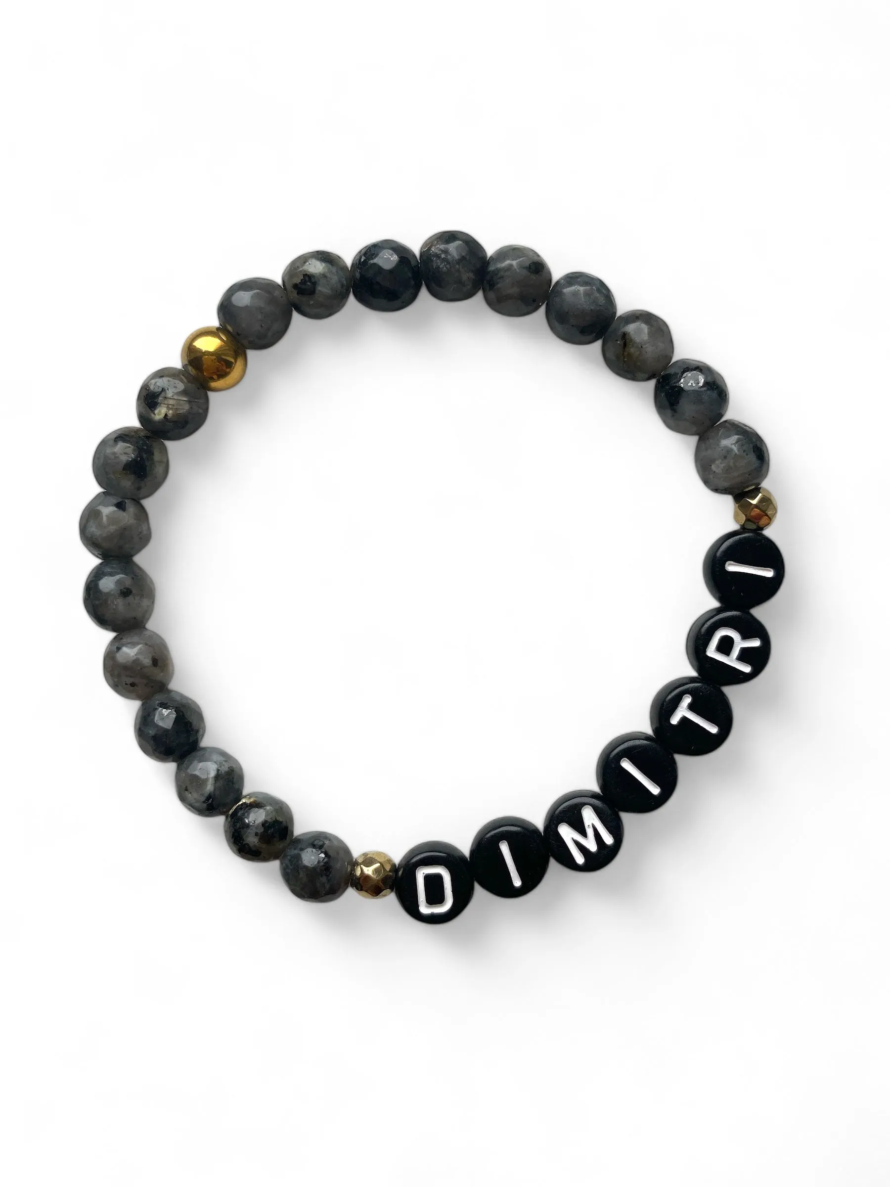 Logos, Custom Name Bracelet