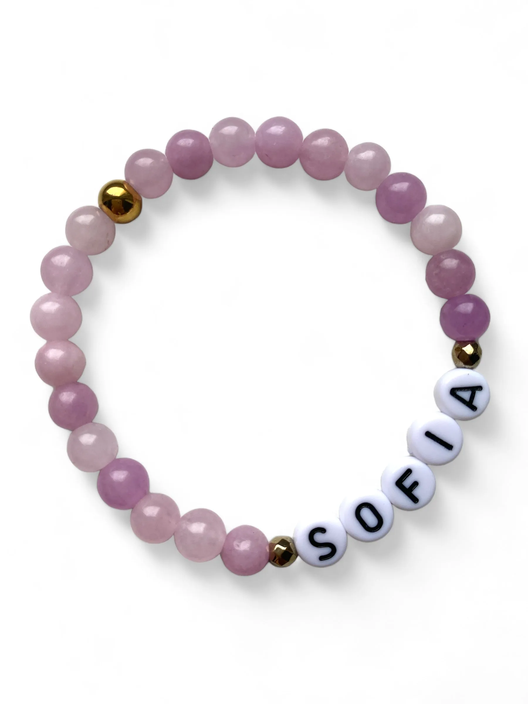 Logos, Custom Name Bracelet