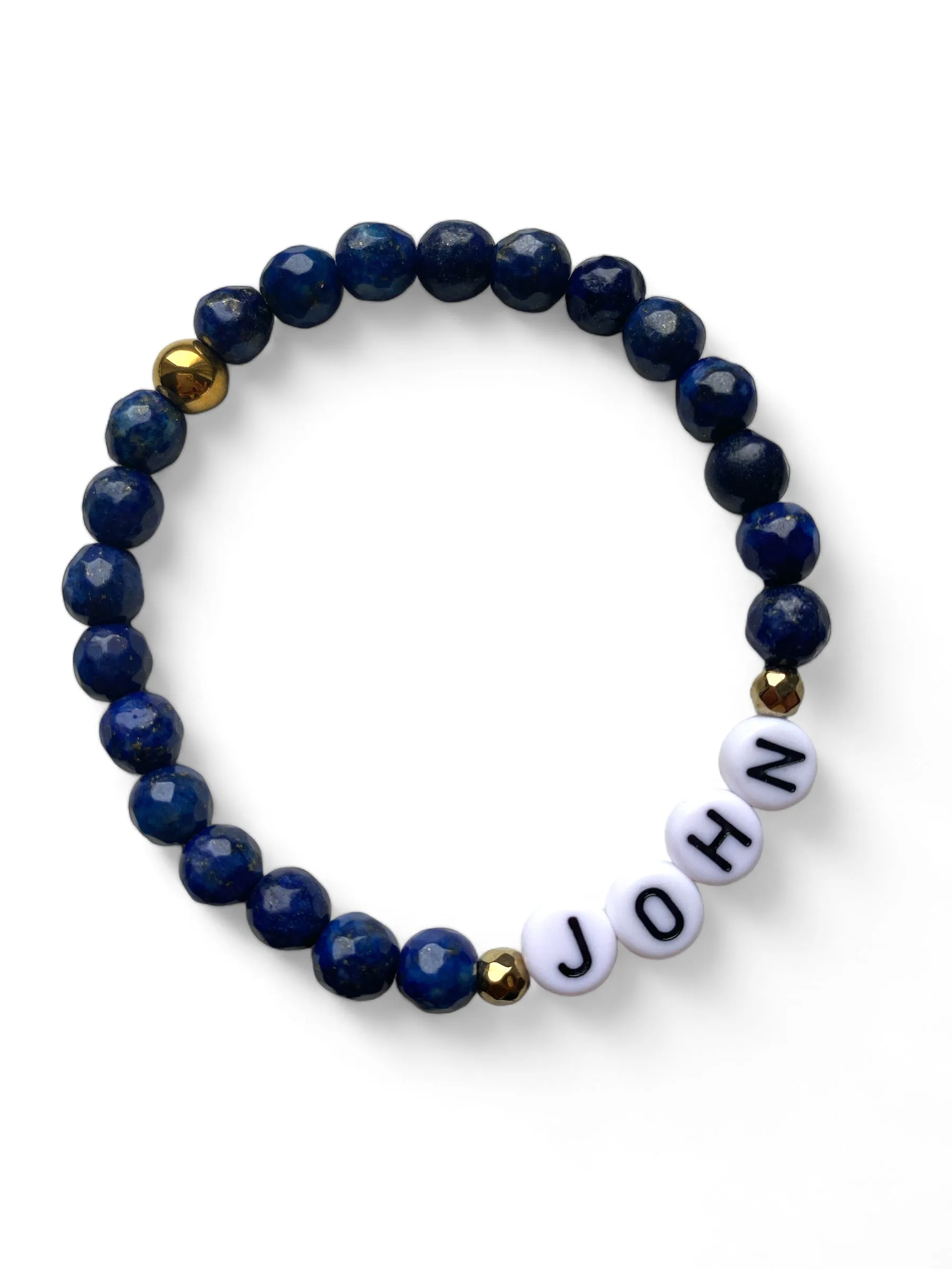 Logos, Custom Name Bracelet