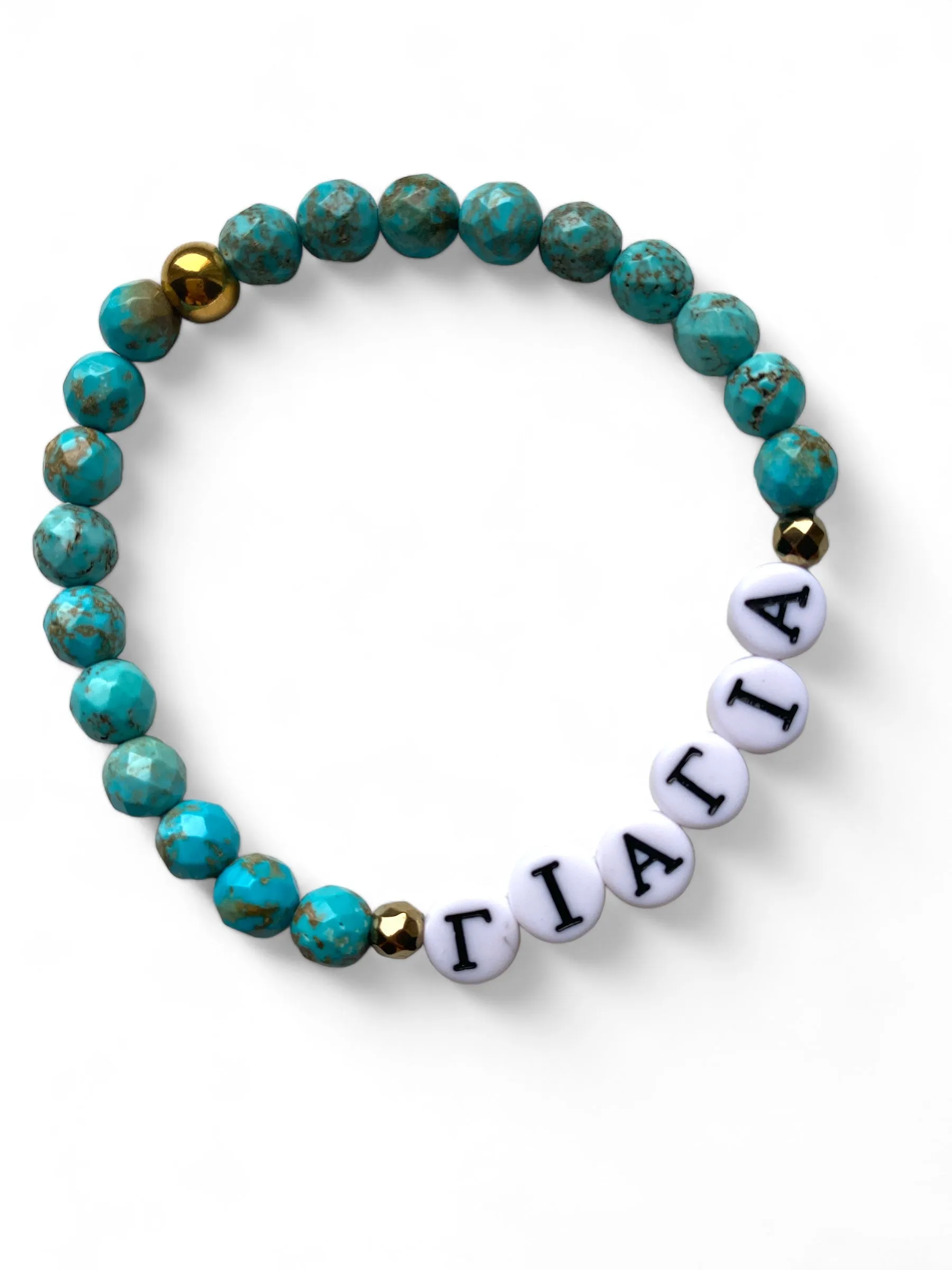 Logos, Custom Name Bracelet