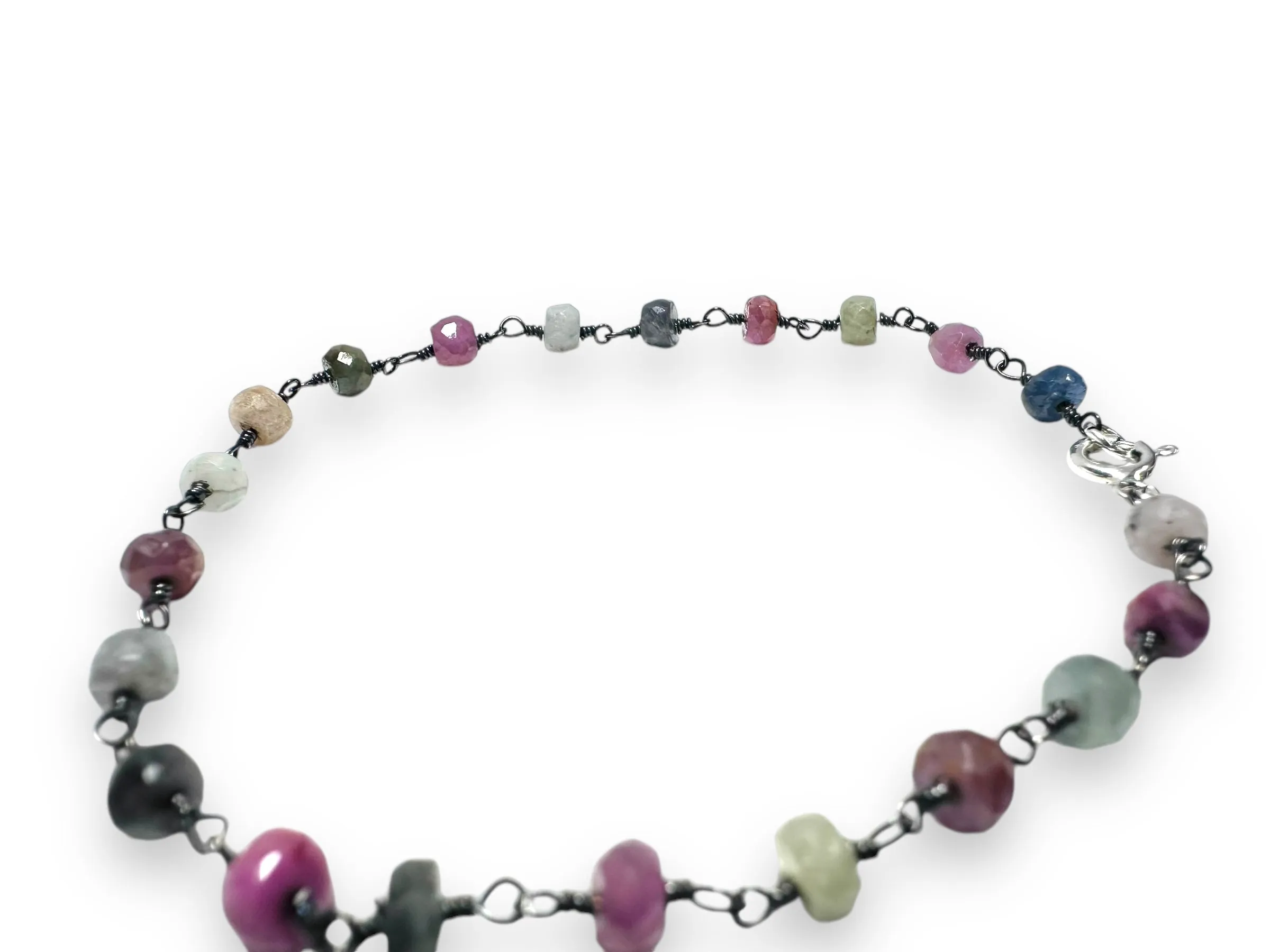 Sapphire Chain Bracelet