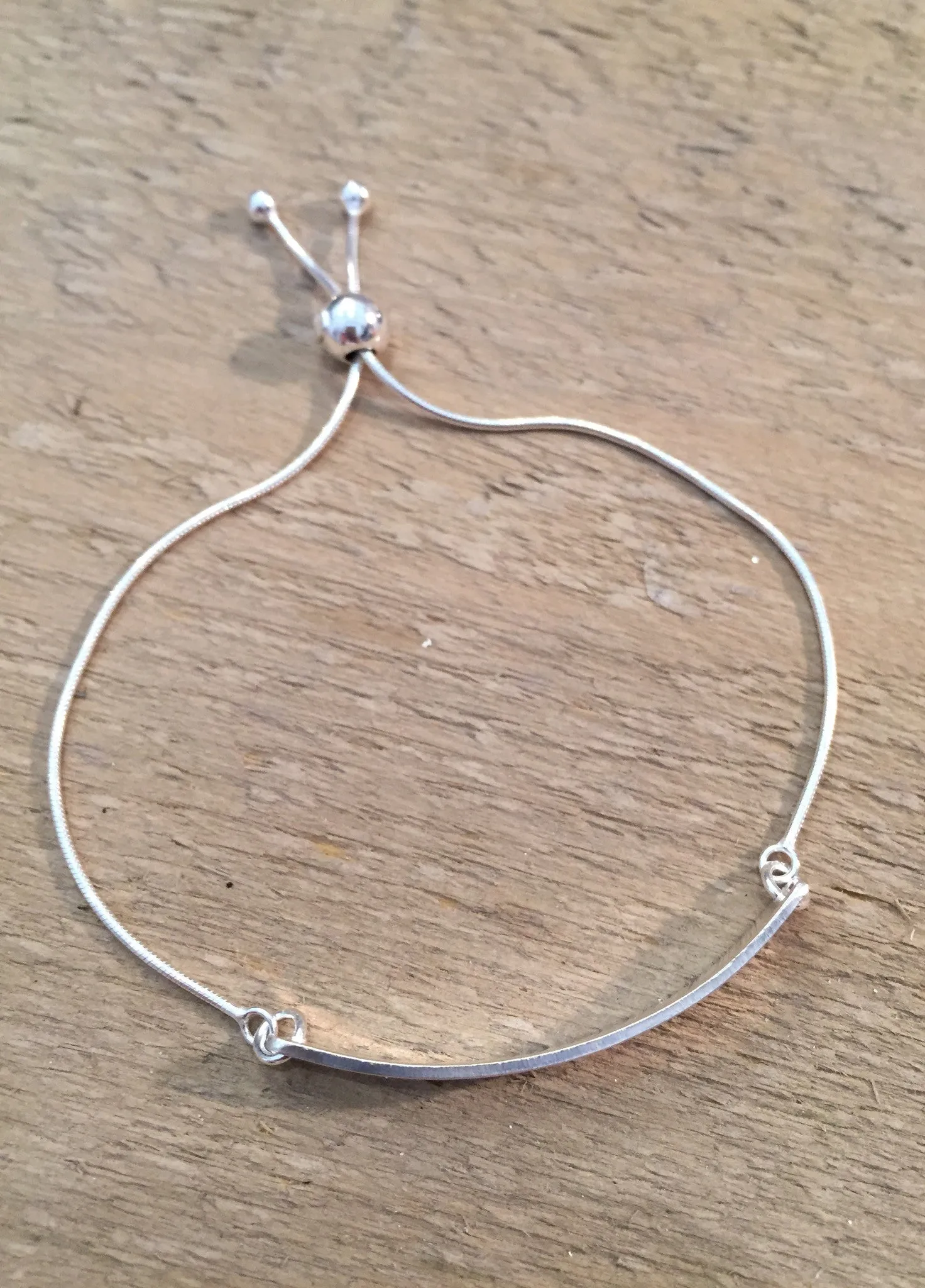 Sterling silver friendship bracelet