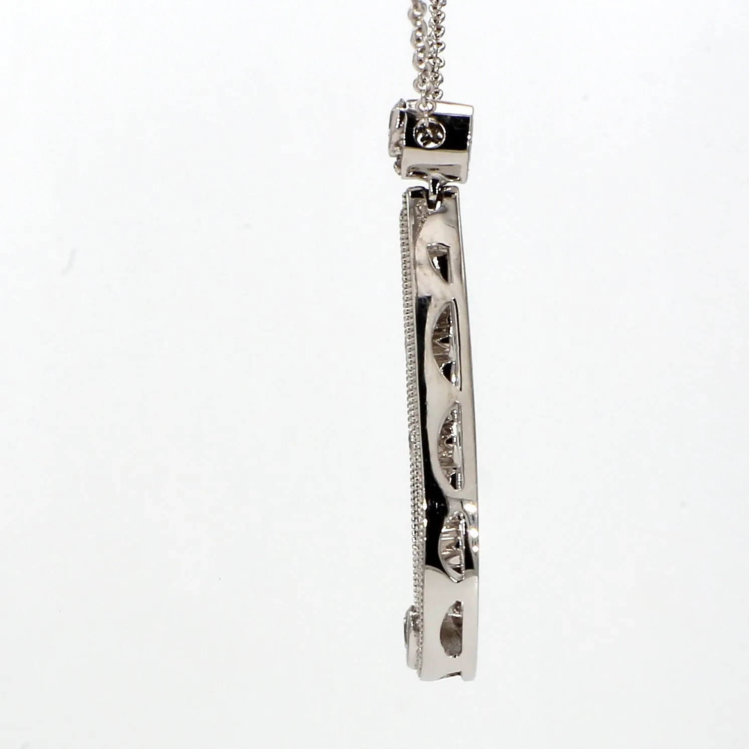TACORI Dangle Drop Diamond Necklace