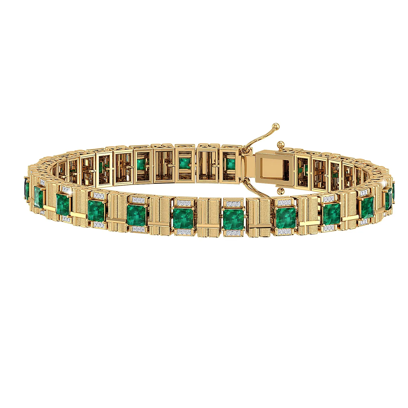 THE EBULLIENT EMERALD BRACELET